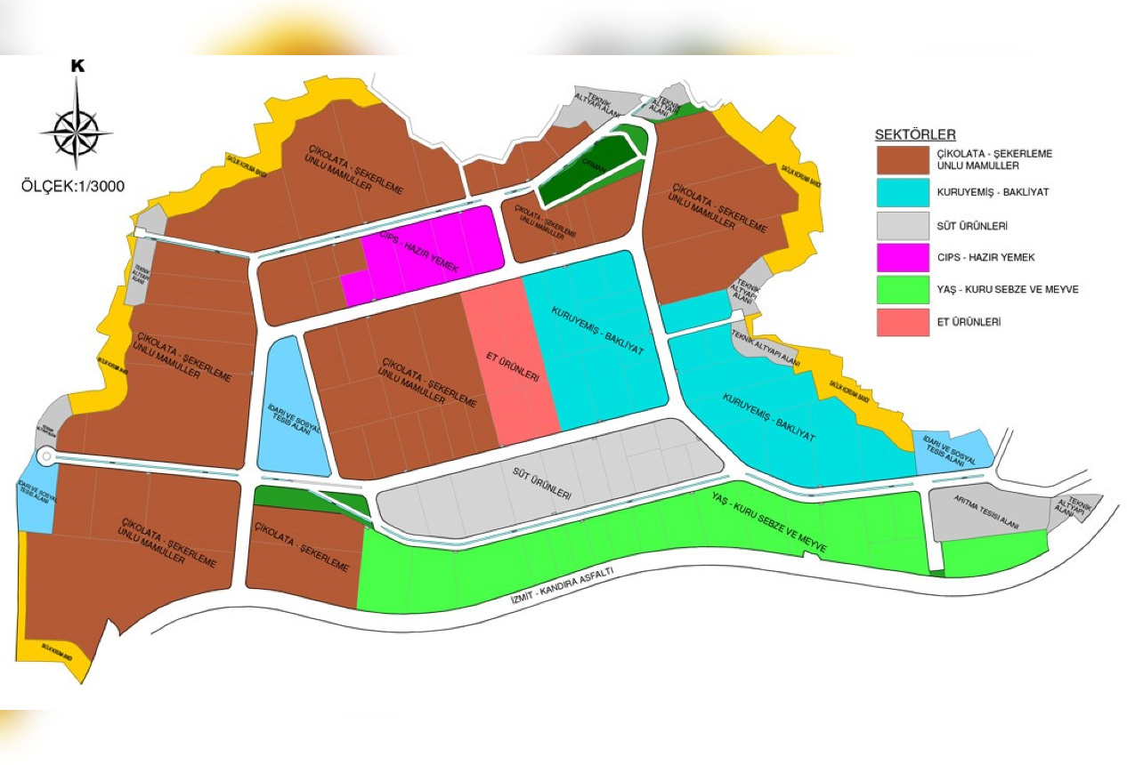 Kandıra Gıda Osb Içinde Sanayi İmarli Arsa